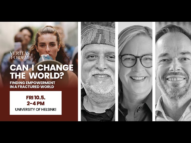 Can I change the world? - Vishal Mangalwadi, Eva Biaudet