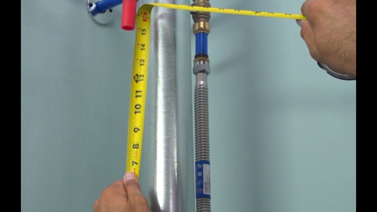 hook up water heater element