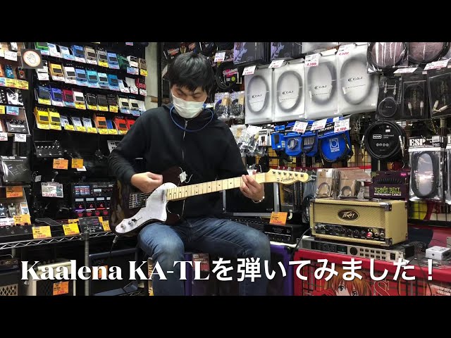 驚異のコスパ!!】Kaalena KA-TL 弾いてみました！ - YouTube