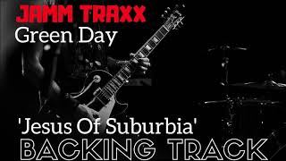Green Day -Jesus Of Suburbia Backing Track - (Drums & Bass with Synth)