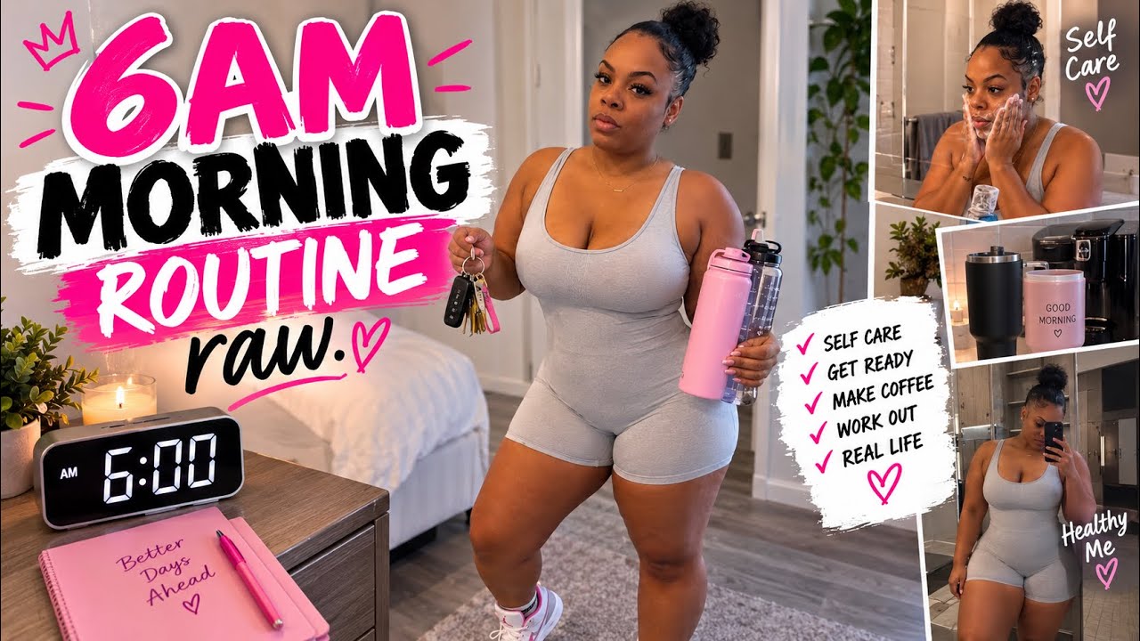     MY REAL 6AM MORNING ROUTINE | No Filter, No Excuses!
