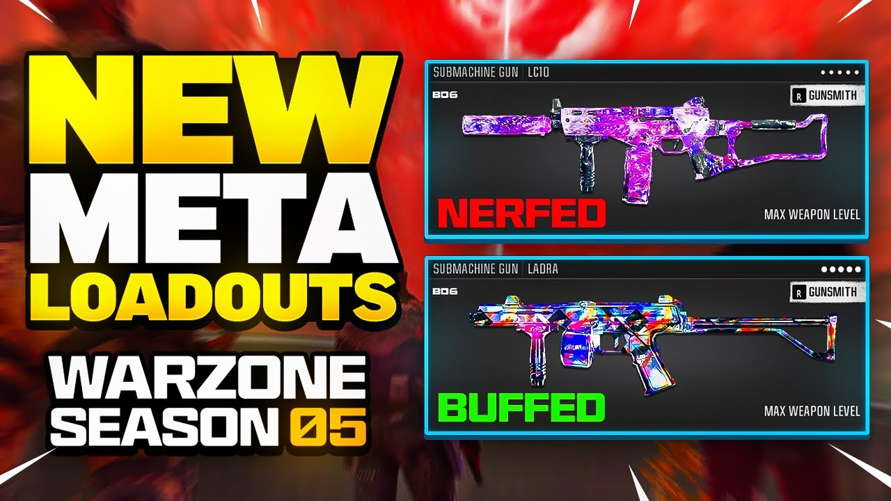 *NEW* Best META Loadouts in Warzone Season 5!