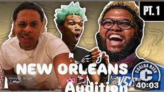 Coulda been records NEW ORLEANS Auditions - reaction