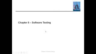 Ch:8 Software Testing part-3 Dr. Mujahid Hamid