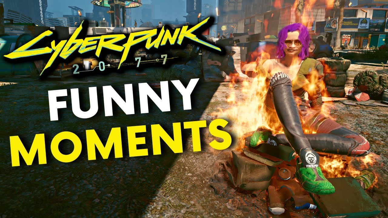 Cyberpunk 2077 - Glitches & Bugs #1 (Funny Moments Compilation) - YouTube