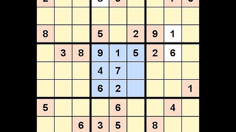 How to Solve New York Times Sudoku Hard June 28, 2020