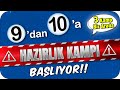 9&#39;dan 10&#39;a Hazırlık Kampı Başlıyor! | 3 KAMP 1 ARADA ! 🎯