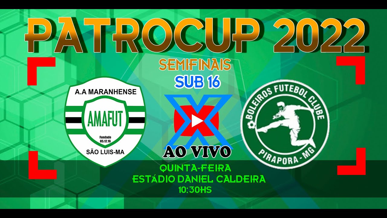 AMAFUT 1X0 BOLEIROS | SEMIFINAL SUB 16 PATROCUP 2022