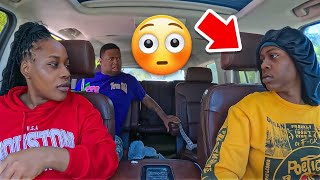 STICKING CHEWED UP GUM ALL OVER MY ANGRY SISTER CAR PRANK (EXTREMELY HILARIOUS🤣)
