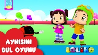 Leliko Bölüm 1 - Aynısını Bul Oyunu - Çizgi Film Düşyeri