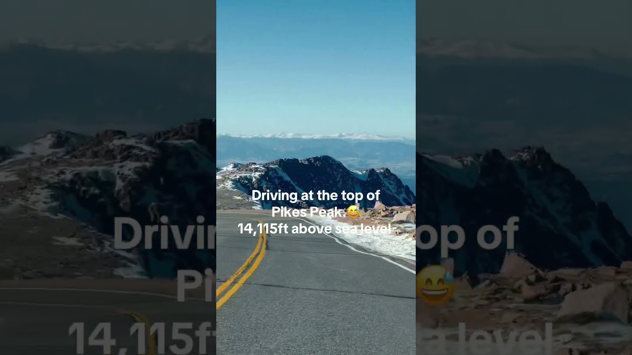 Pikes Peak Mt, Colorado USA 🇺🇸 🏔️🏔️ 