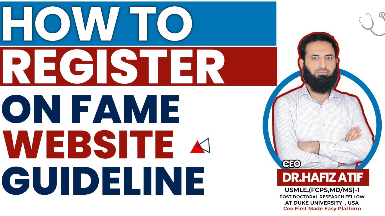 How to Register & Login on FAME LMS ✅ | Step-by-Step Guide by Dr. Faisal Maqsood Anwar