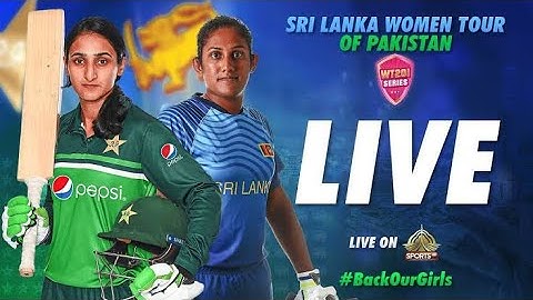🔴Live Match | Pakistan Vs Sri Lanka Women | Pak W Vs Sl W live match today | T20  Asia cup 2022
