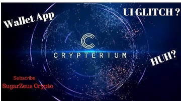 Crypterium Wallet App Intro Part 2