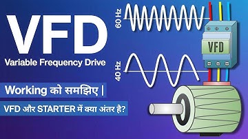 Variable Frequency Drive Working | Explained in Hindi | VFD & VSD