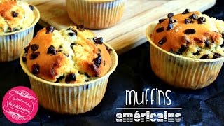 Recette des vrais MUFFINS américains aux pépites de chocolat !