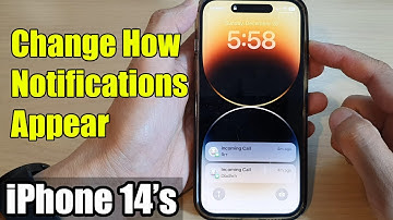 iPhone 14/14 Pro Max: How to Change How Notifications Appear