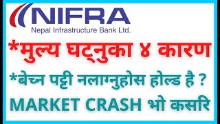 NIFRA को १०% ले मुल्य घट्नुका ४ कारण |  share market in nepal, |  Upcoming ipo in nepal,