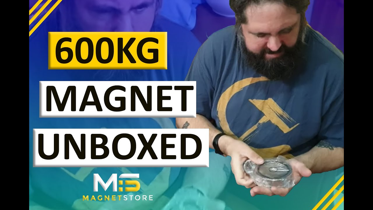 Unboxing 600KG Magnet - Very Powerful Magnet from Magnet Store!