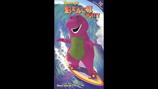 Opening To Barneys Beach Party 2002 Vhs