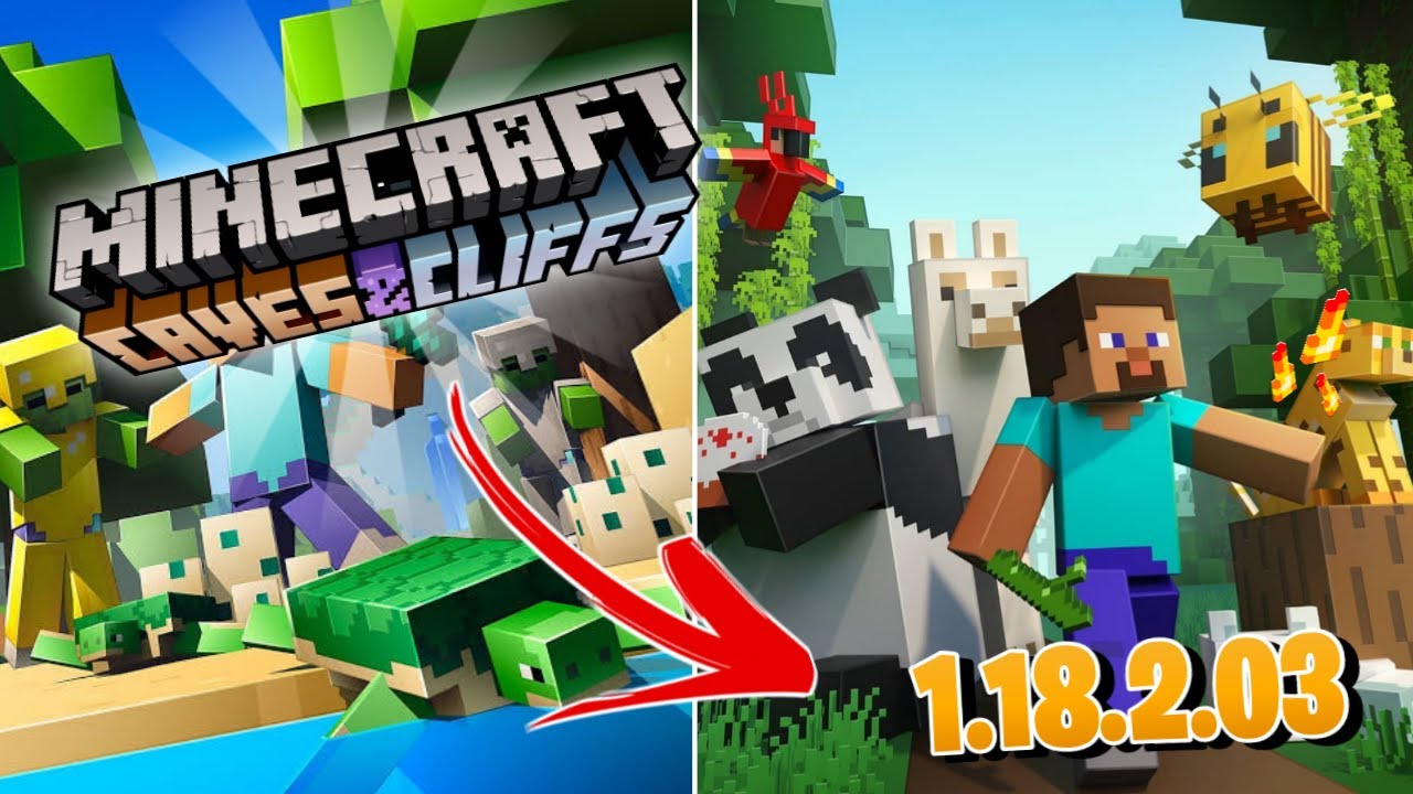DOWNLOAD MINECRAFT PE VERSI 1.18.2.03 OFFICIAL TERBARU!!! YouTube
