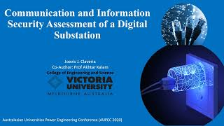 Communication and Information Security Assessment of a Digital Substation