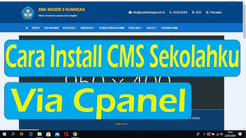 Panduan Cara Install CMS Sekolahku via Cpanel