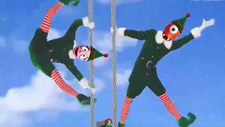 Elf Yourself Snow Village Kamryn Smith And Yo Gabba Gabba #elfyourself