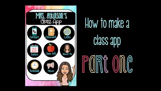 How to Make a Class App PART 1 screenshot 1