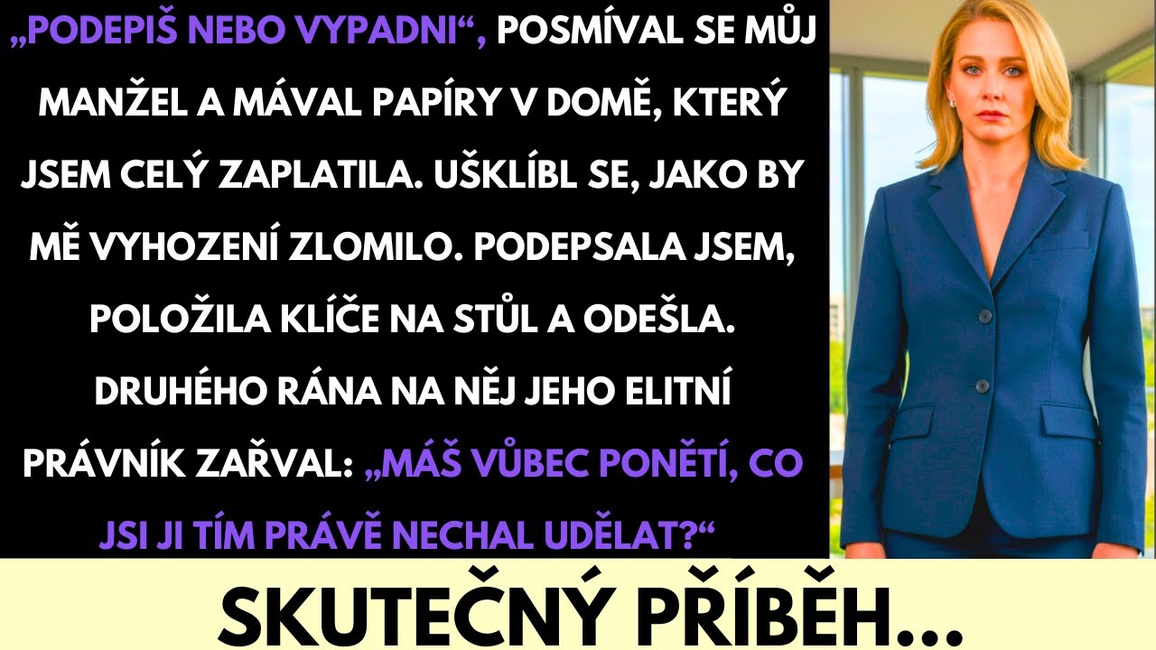 Manžel Mě Donutil Podepsat Převod Luxusního Panství — Dokud Právník Neodhalil Pravdu