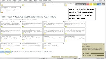 PRTG - Modify SNMP Disk Free Sensor With New Disk Serial