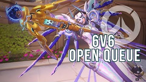 Mercy in 6v6 Open Queue | Steady Heals | Overwatch 2