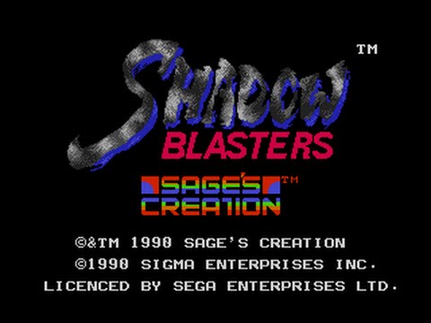 Shadow Blasters for SEGA Walkthrough