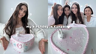 birthday vlog in Korea : surprise trip to Busan, family party, navigating my 20s, pinterest cake!