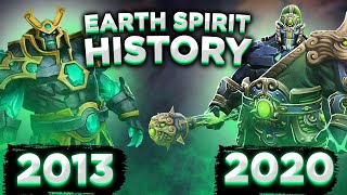 КАКИМ БЫЛ ЗЕМЛЯ В 2013? ВСЕ РЕВОРКИ И ПОЛНАЯ ИСТОРИЯ ПЕРСОНАЖА. EARTH SPIRIT HISTORY 2013-2020.