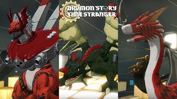 All Growlmon Digivolution - Digimon Story: Time Stranger
