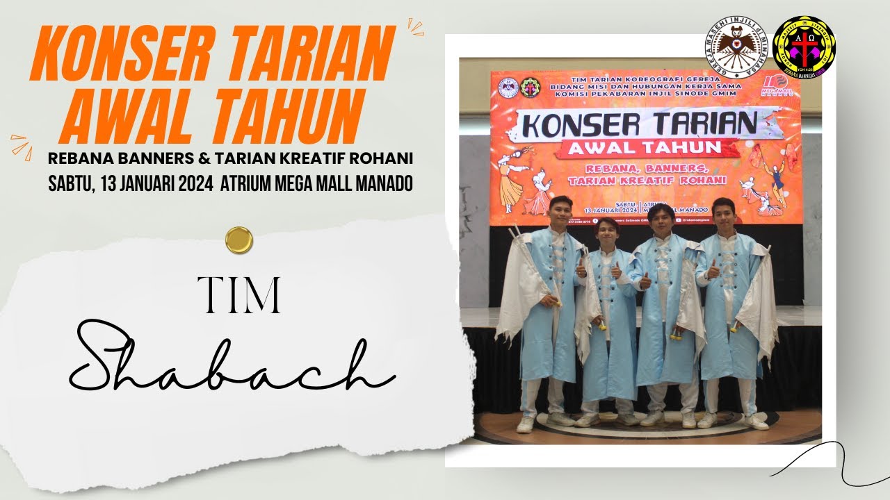 Tim SHABACH - KONSER TARIAN AWAL TAHUN 2024