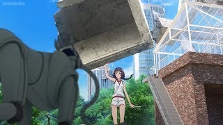 とある科学の超電磁砲 レールガン T 3話 // 御坂と街を守る闇の勢力との戦い [Toaru Kagaku no Railgun T]