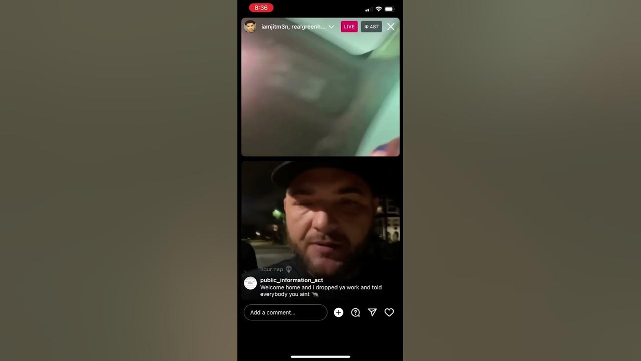 Liljitm3n, green hat guy on live Liljitm3n out of jail after 6 months