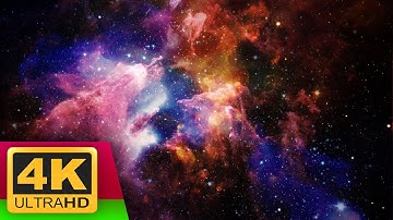 3 HOURS - BREATHTAKING SPACE NEBULAS (RELAXING MUSIC VIDEO FOR STRESS RELIEF) 4K
