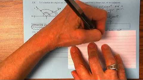 Unit 2-B Linear Pair Theorem and Vertical Angles