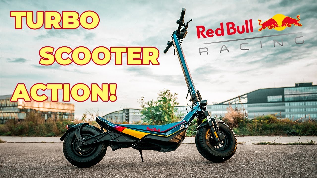 🟥E-Scooter Red Bull Racing RS 1200 AT - Racing-Performance erleben ...
