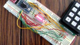 INFO 4320 Small Project 5 Keypad and LED Matrix