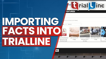 Importing Facts in TrialLine
