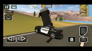 Police car drive accident game with two cars#policecar screenshot 5