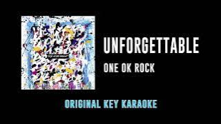 Unforgettable - ONE OK ROCK | カラオケ | Eye of the Storm | Karaoke Instrumental with Lyrics l