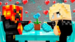 I Had a DIAMOND DATE with PrestonPlayz! - Minecraft screenshot 5