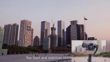 ZHIYUN CRANE Tutorial For Time Lapse Preset