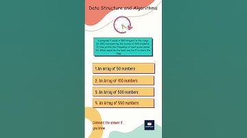 Test your knowledge with our Data structure and algorithm quiz! | Binary Dose