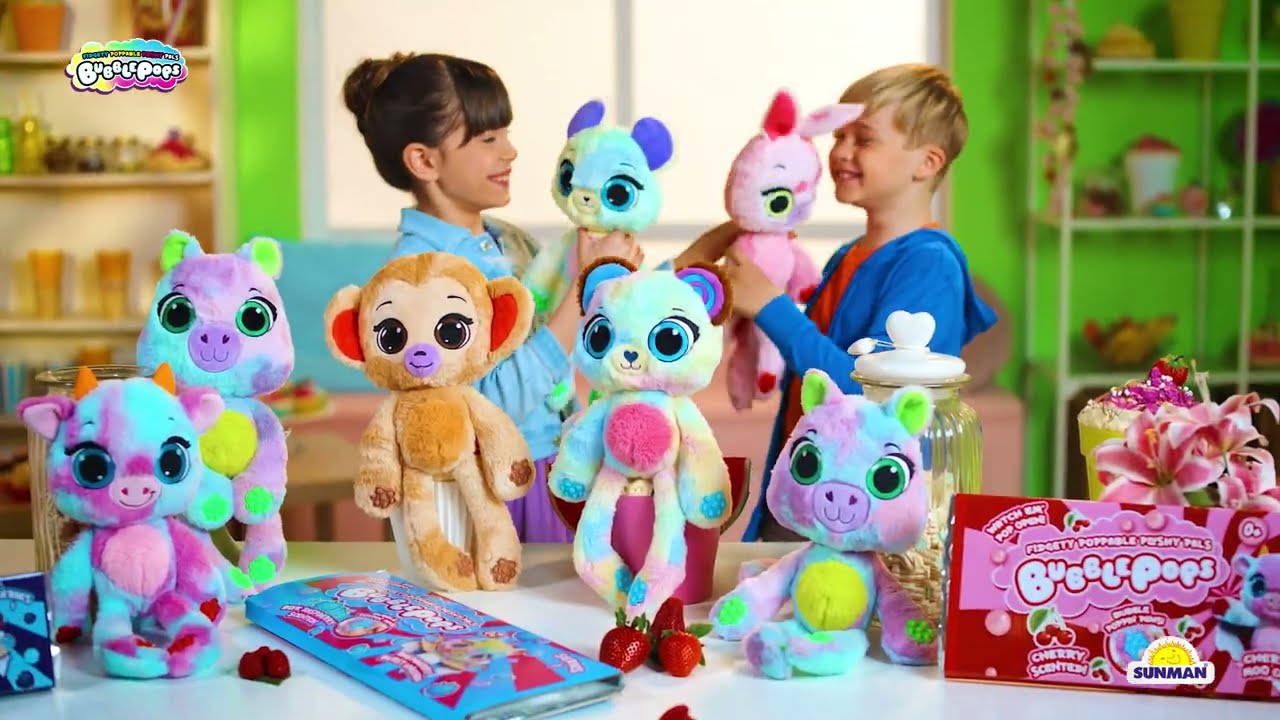 Bubble Pops Kokulu Peluş S1 - Ahududu Kokulu Unicorn | Toyzz Shop